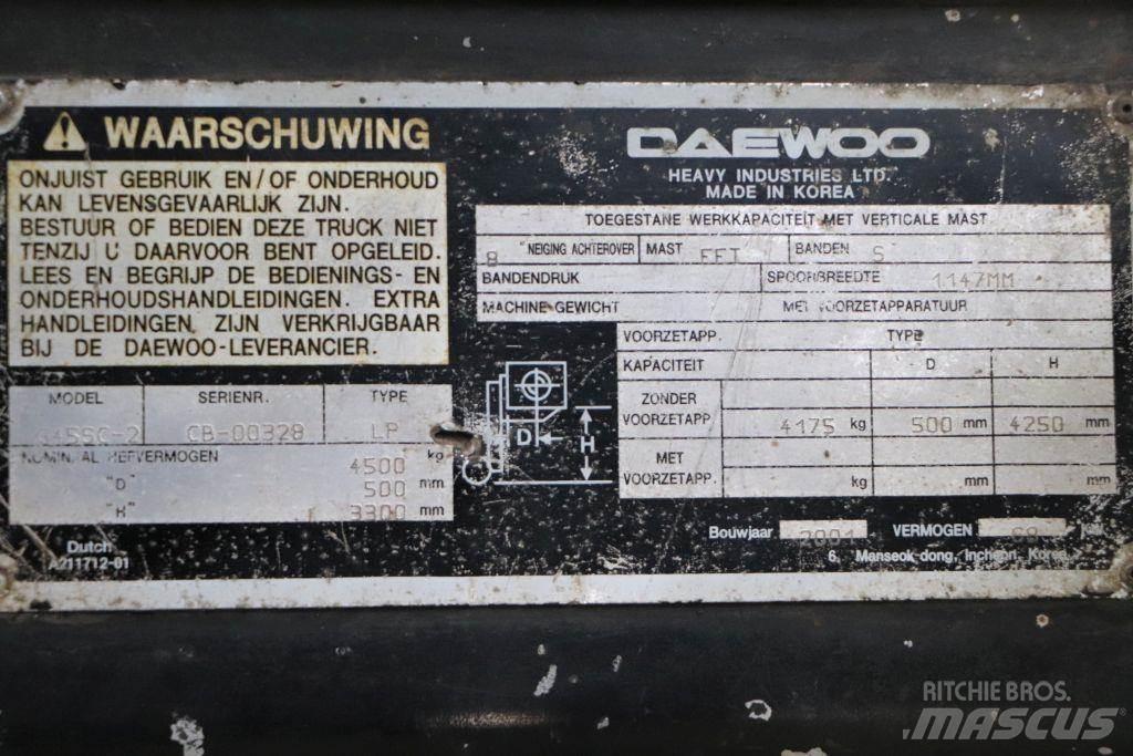 Daewoo G45SC-2 شاحنات LPG