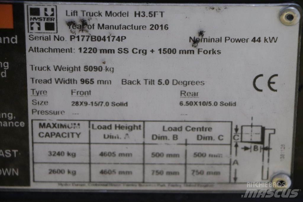 Hyster H3.5FT شاحنات LPG
