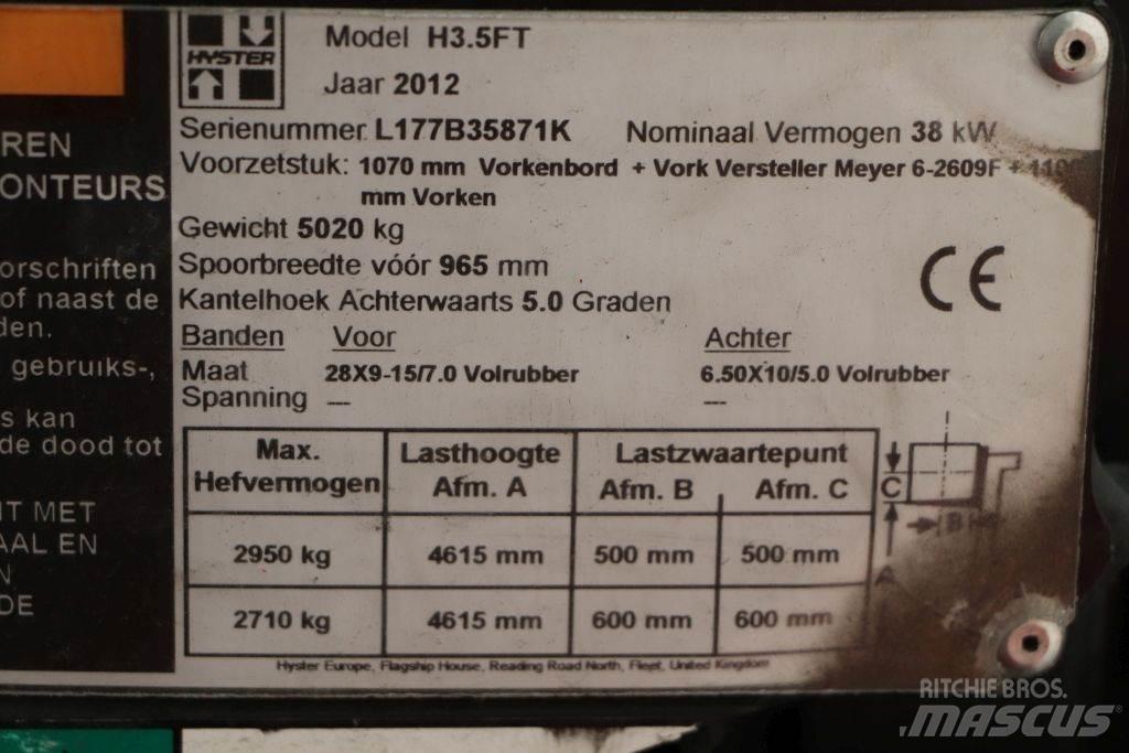 Hyster H3.5FT شاحنات LPG