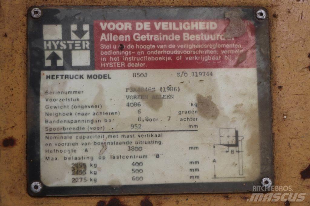 Hyster H50J شاحنات LPG