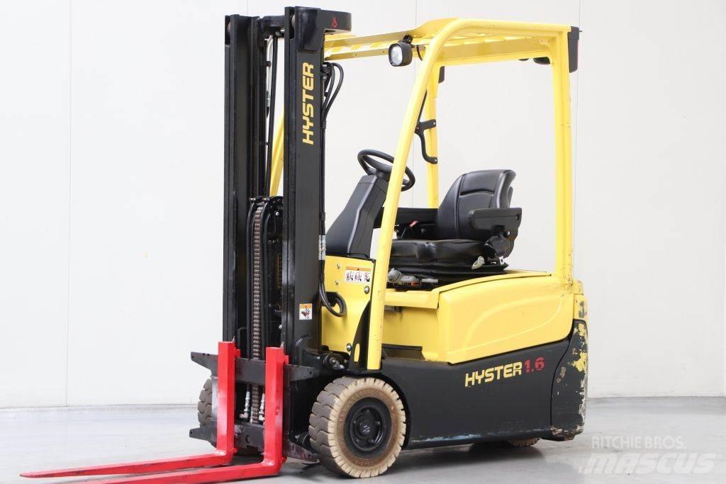 Hyster J1.6XNT شاحنات ذات رافعات شوكية تعمل بالكهرباء
