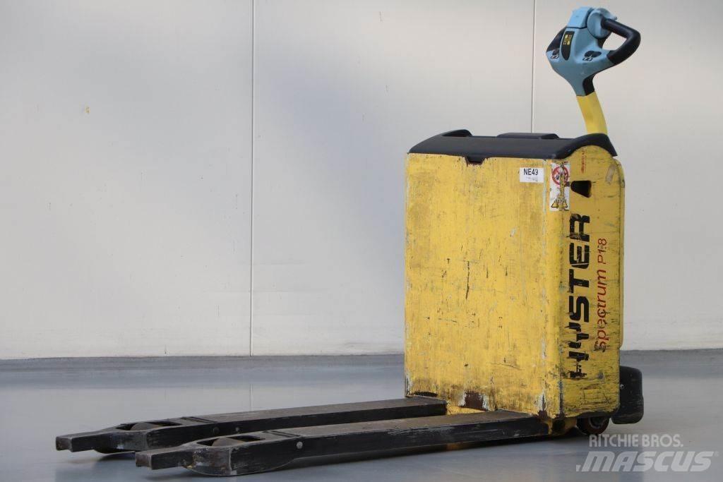 Hyster P1.8 معدات الرفع منخفض المستوى