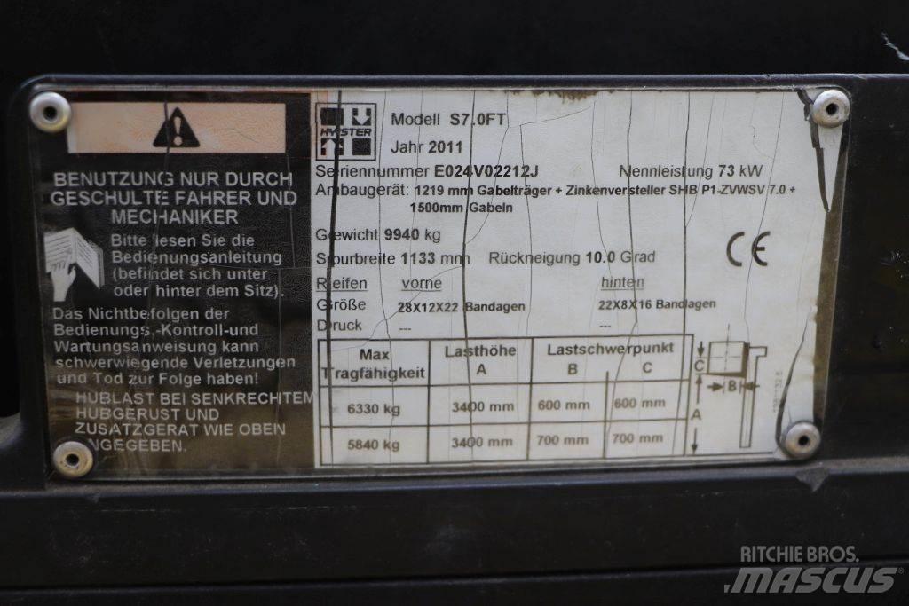 Hyster S7.0FT شاحنات LPG