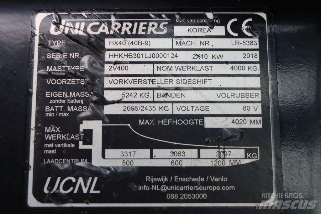 Hyundai 40B-9 شاحنات ذات رافعات شوكية تعمل بالكهرباء