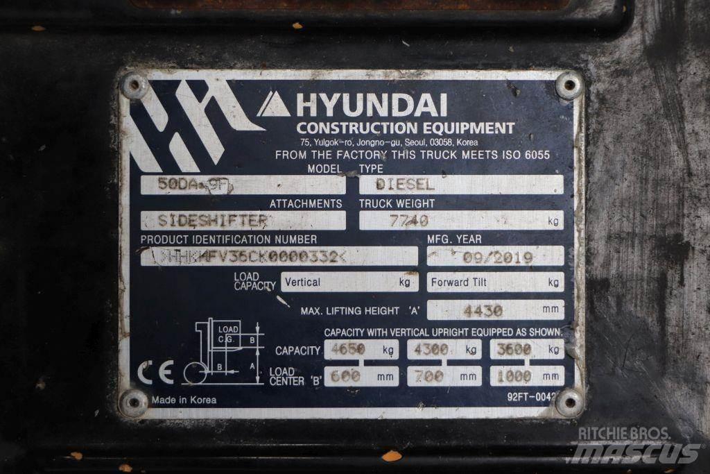 Hyundai 50DA-9F شاحنات الديزل