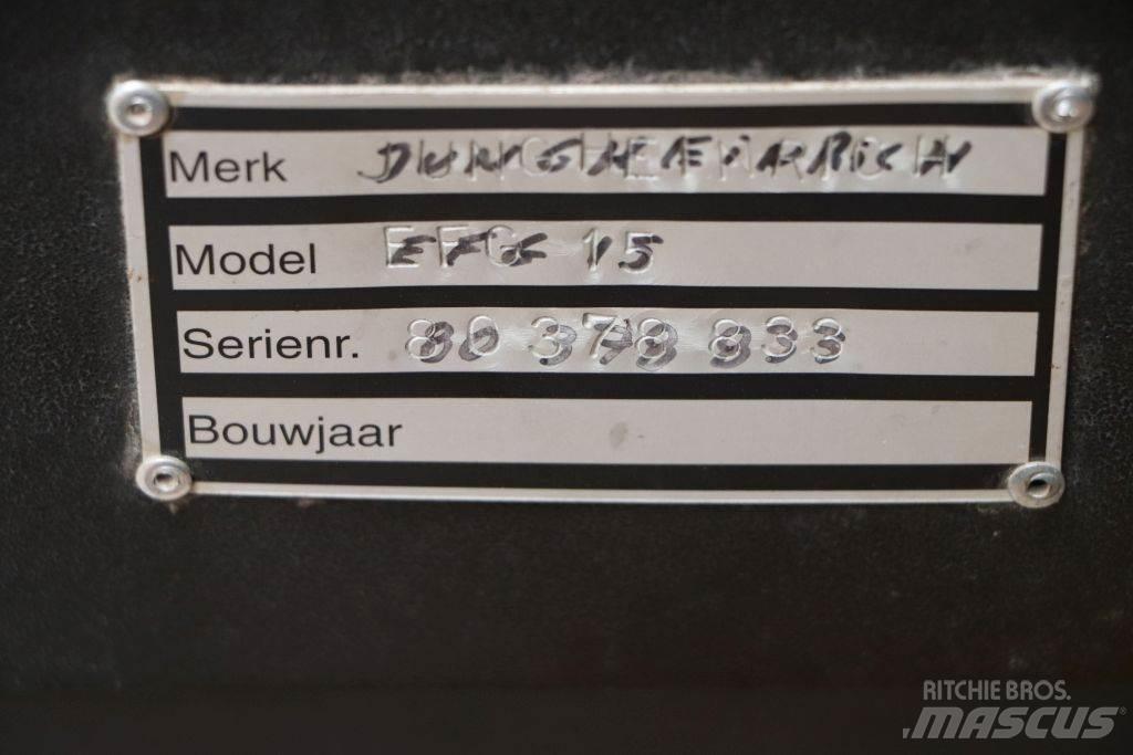 Jungheinrich EFG 15 شاحنات ذات رافعات شوكية تعمل بالكهرباء