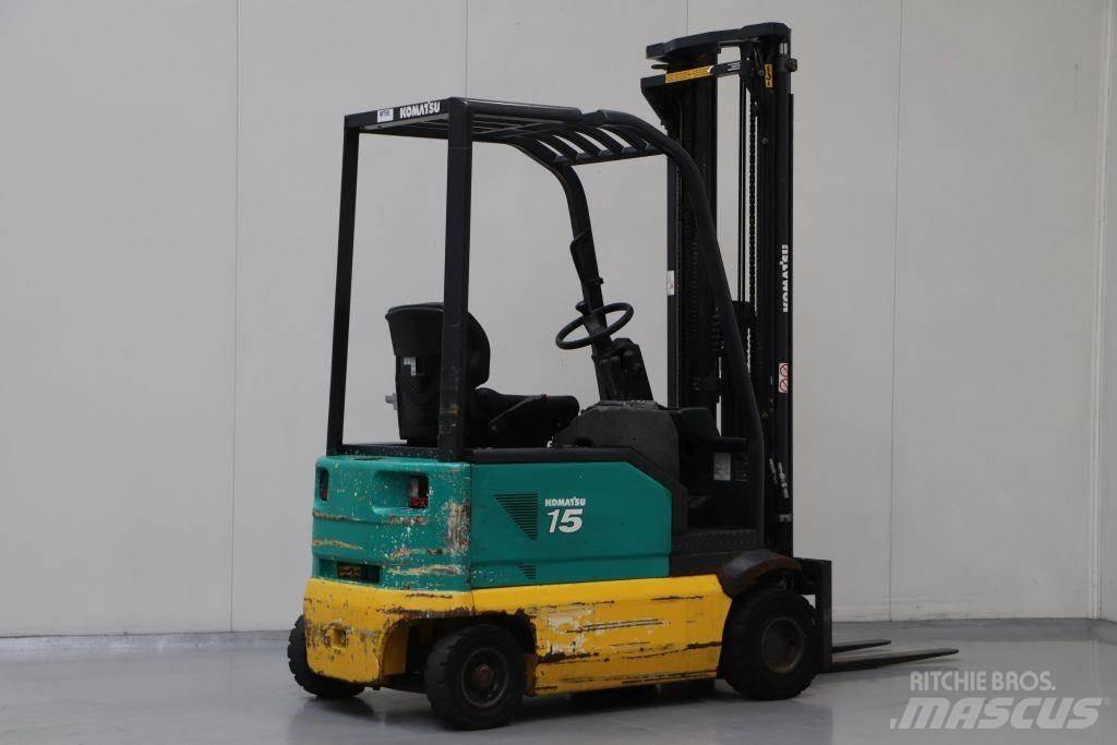 Komatsu FB15G-2R شاحنات ذات رافعات شوكية تعمل بالكهرباء