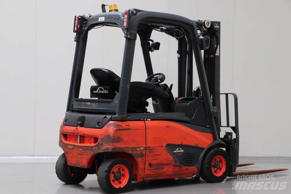 Linde E16P-02 شاحنات ذات رافعات شوكية تعمل بالكهرباء
