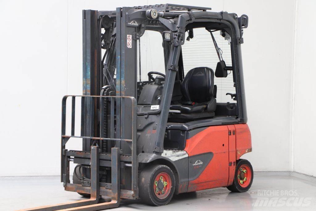 Linde E16P-02 شاحنات ذات رافعات شوكية تعمل بالكهرباء