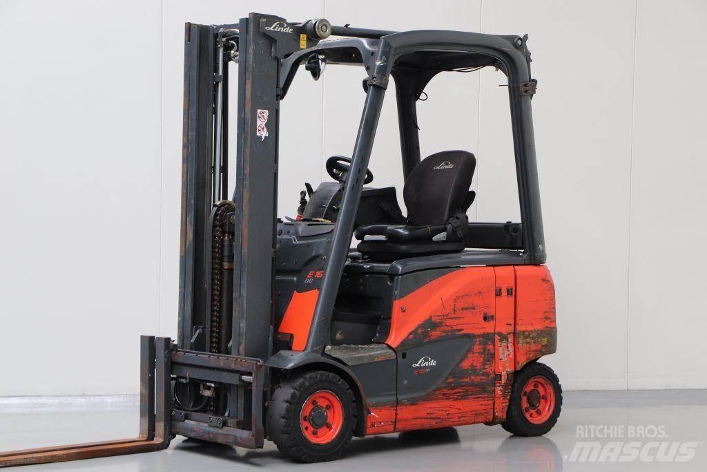 Linde E16PH-02 شاحنات ذات رافعات شوكية تعمل بالكهرباء