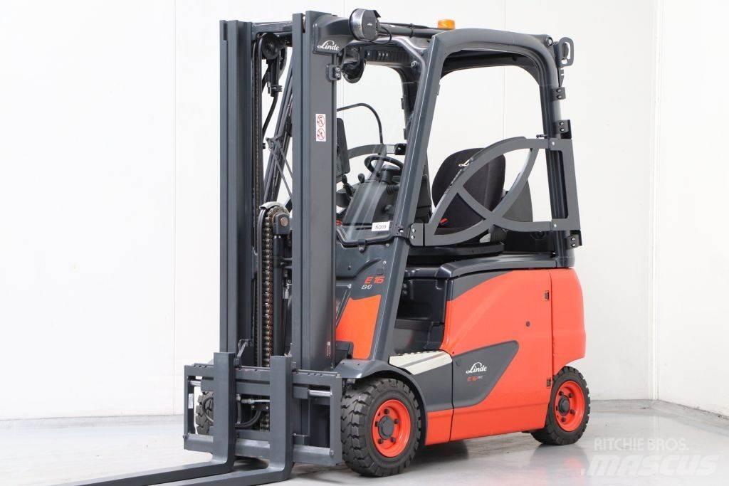 Linde E16PH-02 شاحنات ذات رافعات شوكية تعمل بالكهرباء