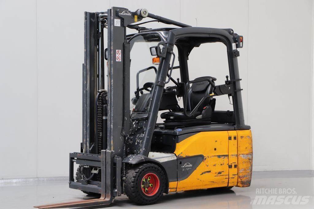 Linde E20L-02 شاحنات ذات رافعات شوكية تعمل بالكهرباء