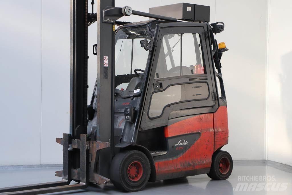 Linde E25H-01/600 شاحنات ذات رافعات شوكية تعمل بالكهرباء
