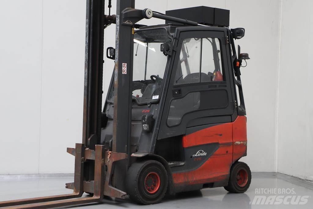 Linde E25H-01/600 شاحنات ذات رافعات شوكية تعمل بالكهرباء
