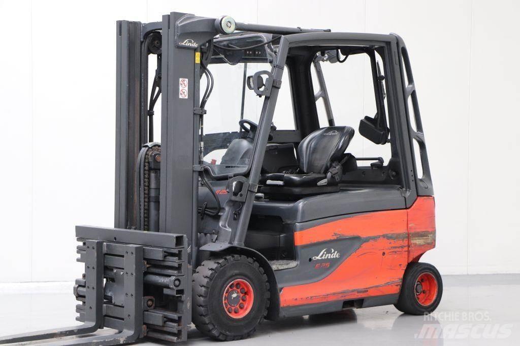 Linde E25L-01 شاحنات ذات رافعات شوكية تعمل بالكهرباء