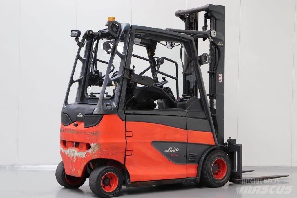 Linde E30HL-01/600 شاحنات ذات رافعات شوكية تعمل بالكهرباء