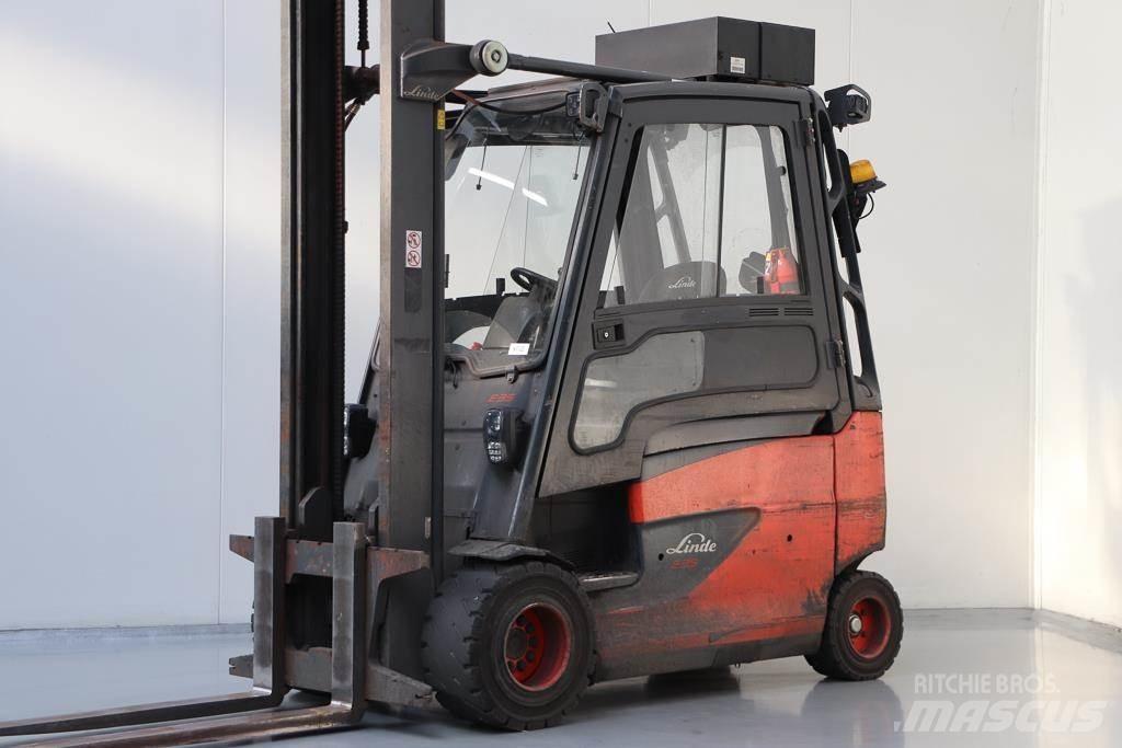 Linde E35HL-01 شاحنات ذات رافعات شوكية تعمل بالكهرباء