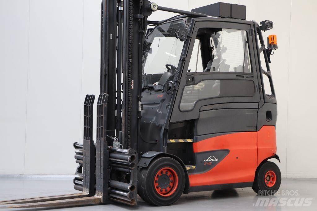 Linde E45HL-01/600 شاحنات ذات رافعات شوكية تعمل بالكهرباء