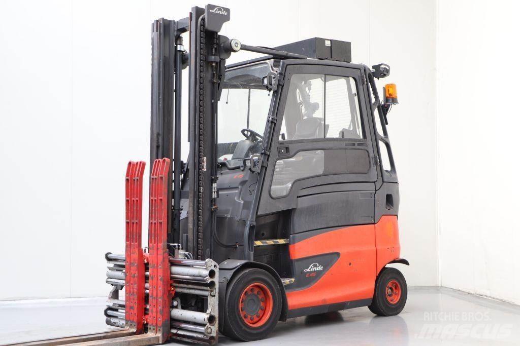Linde E45HL-01/600 شاحنات ذات رافعات شوكية تعمل بالكهرباء