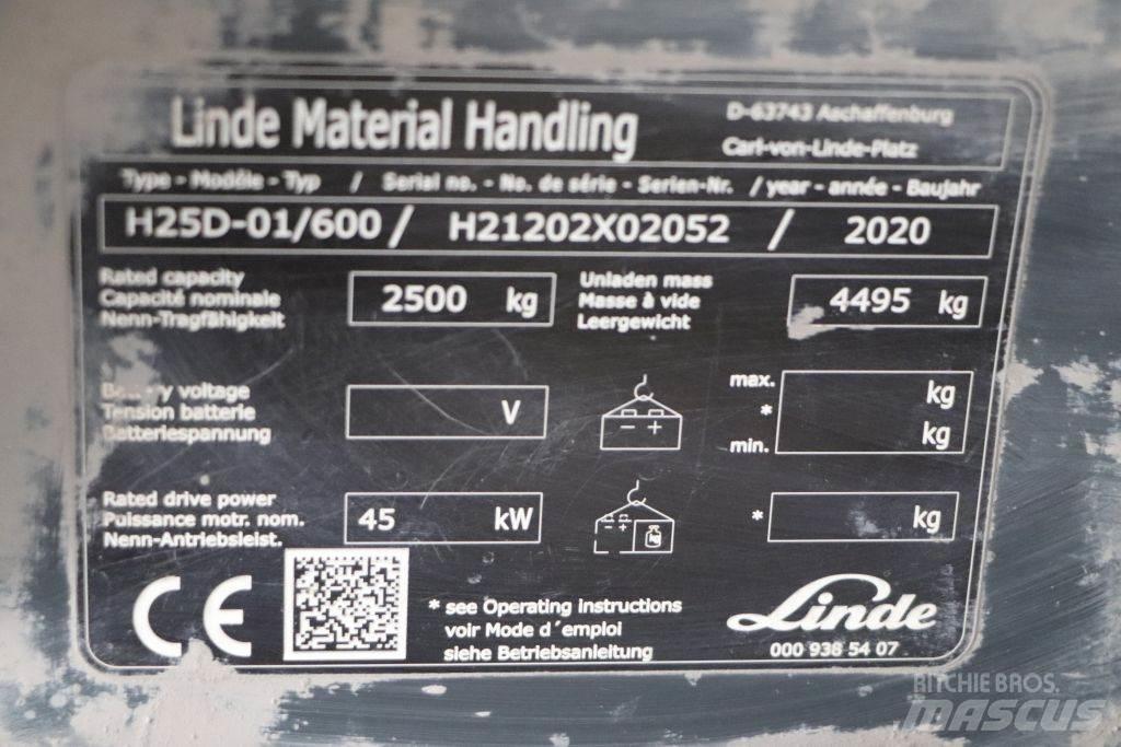 Linde H25D-01/600 شاحنات الديزل