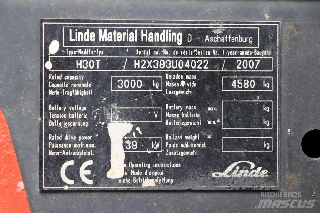 Linde H30T شاحنات LPG