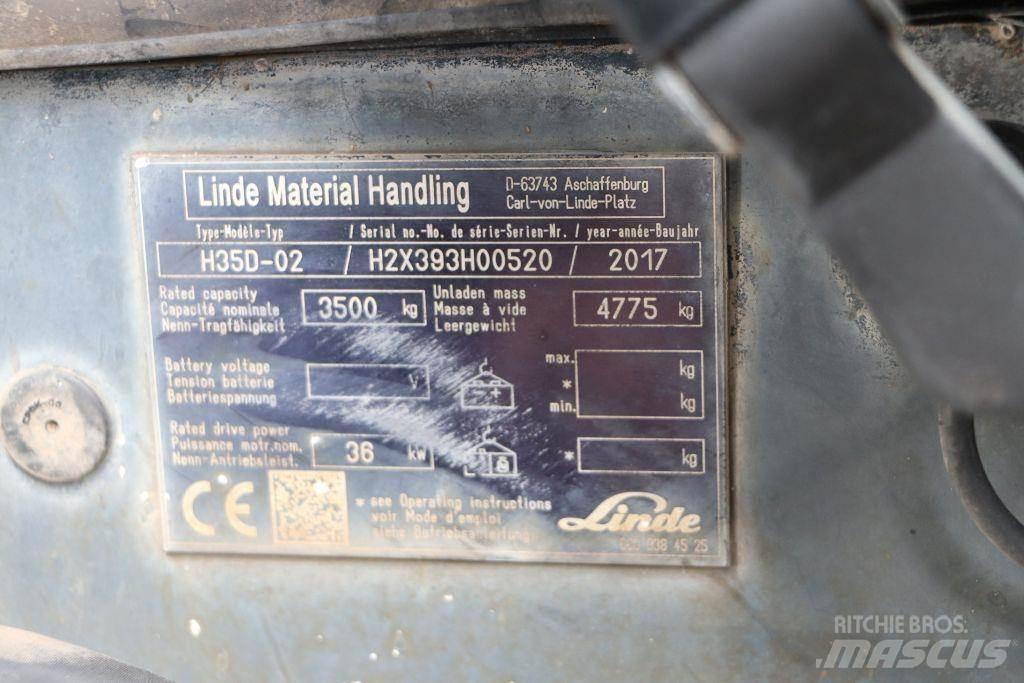 Linde H35D-02 شاحنات الديزل