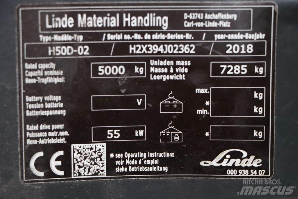 Linde H50D-02 شاحنات الديزل