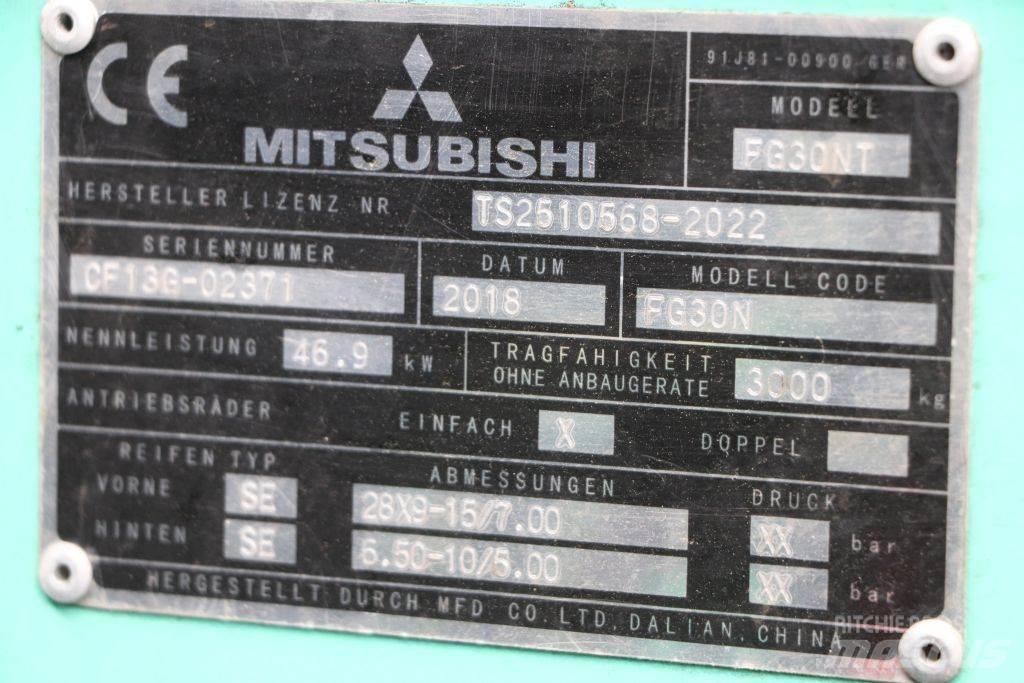 Mitsubishi FG30NT شاحنات LPG