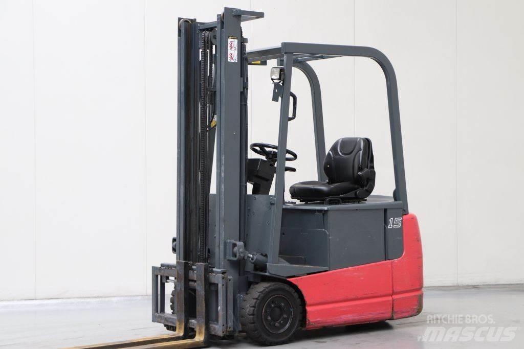 Nichiyu FBT15P-60BC شاحنات ذات رافعات شوكية تعمل بالكهرباء