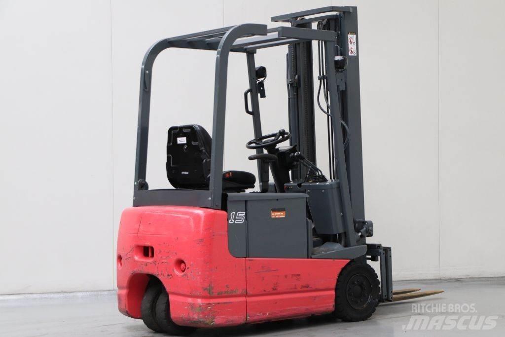 Nichiyu FBT15P-60BC شاحنات ذات رافعات شوكية تعمل بالكهرباء