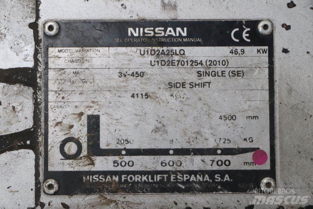 Nissan U1D2A25LQ شاحنات LPG