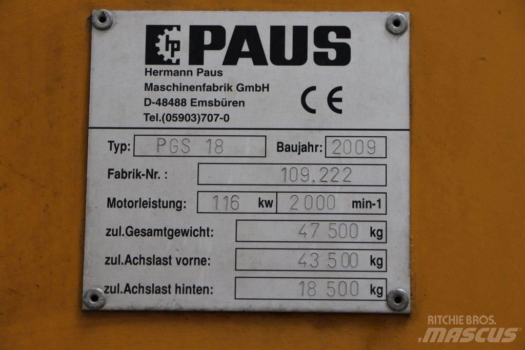 Paus PGS 18 شاحنات الديزل