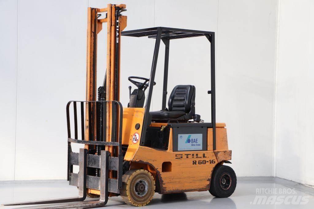 Still R60-16 شاحنات ذات رافعات شوكية تعمل بالكهرباء