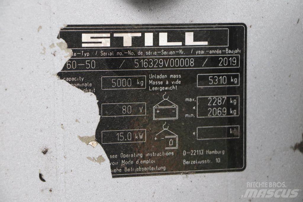 Still RX60-50 شاحنات ذات رافعات شوكية تعمل بالكهرباء