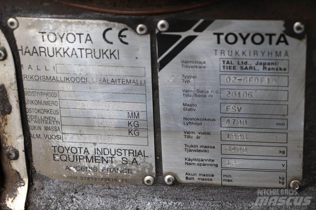 Toyota 02-6FDF18 شاحنات الديزل
