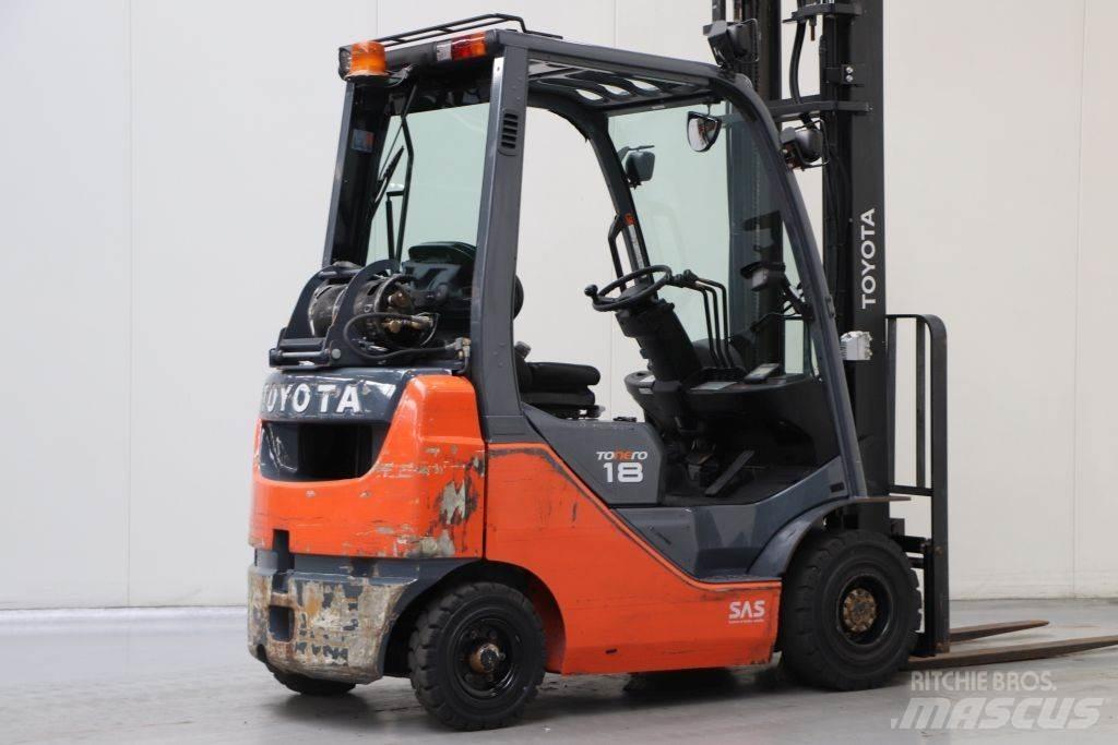 Toyota 02-8FGF18 شاحنات LPG
