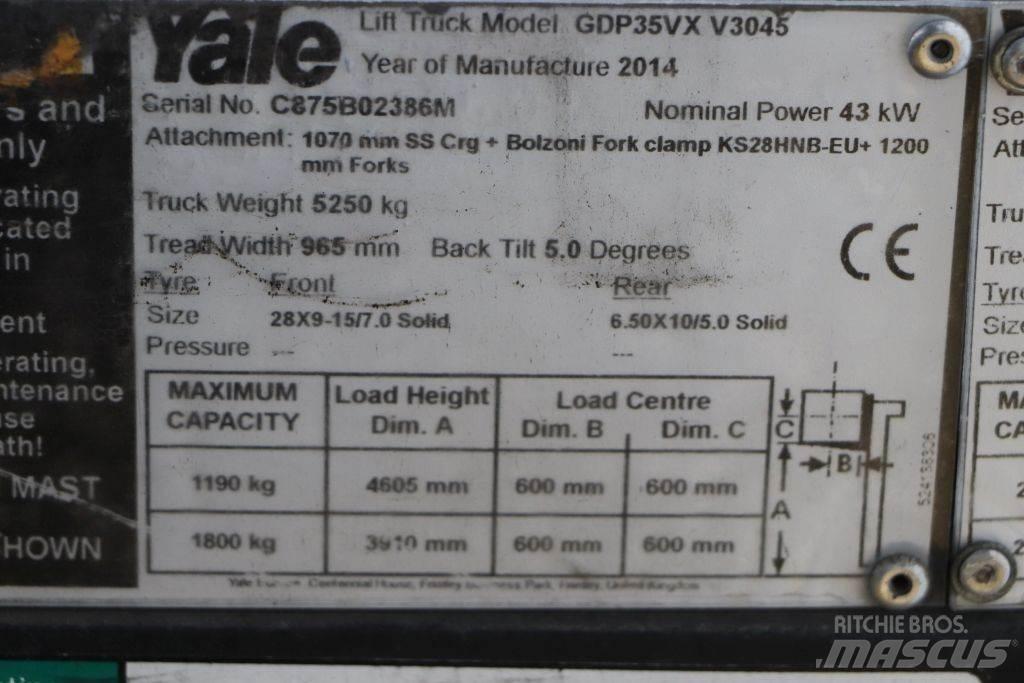 Yale GDP35VX شاحنات الديزل