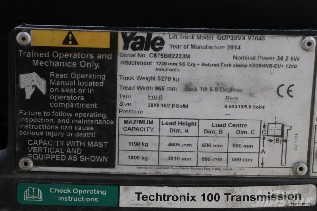 Yale GDP35VX شاحنات الديزل