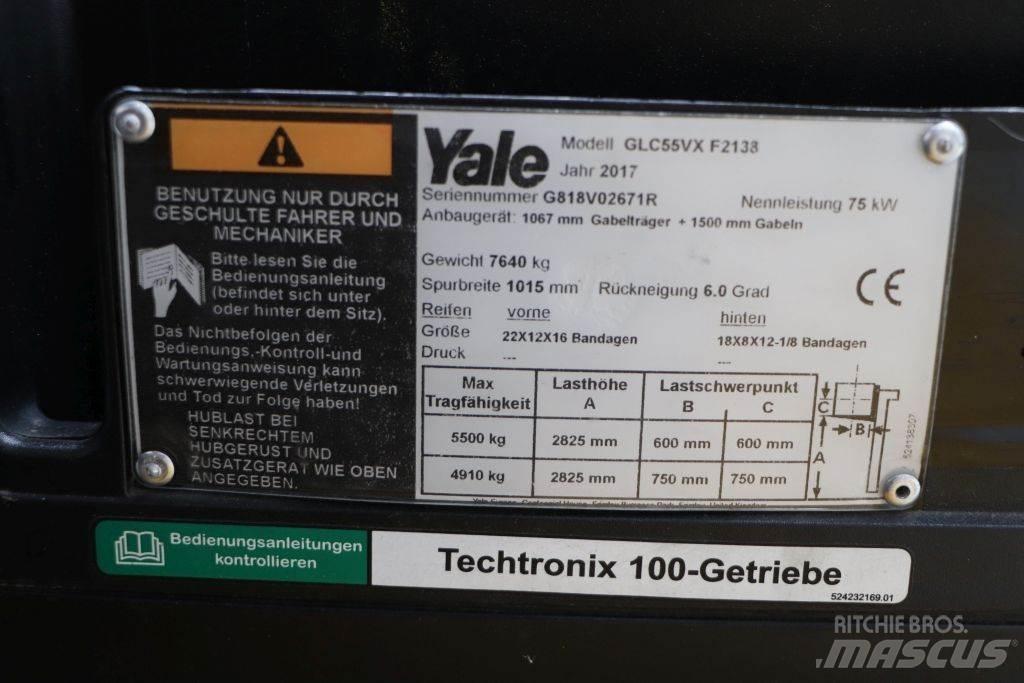 Yale GLC55VX شاحنات LPG