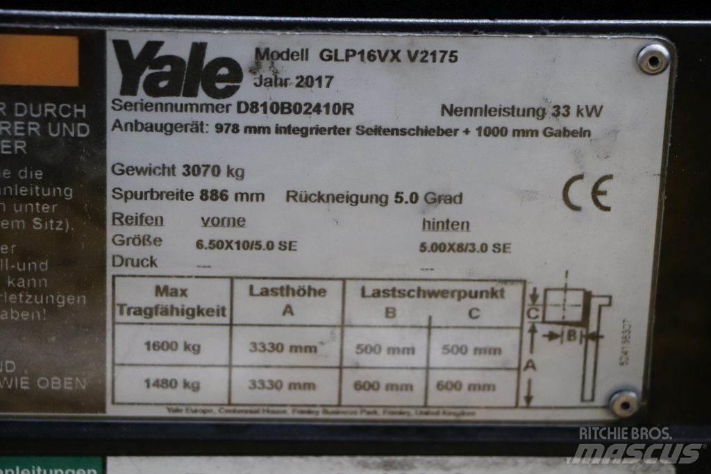 Yale GLP16VX شاحنات LPG