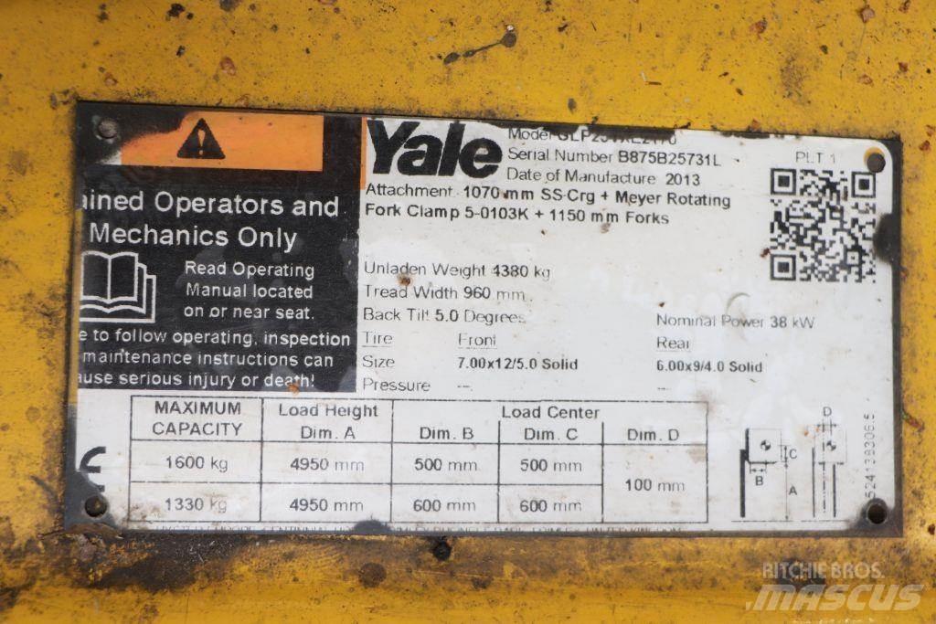 Yale GLP25VX شاحنات LPG