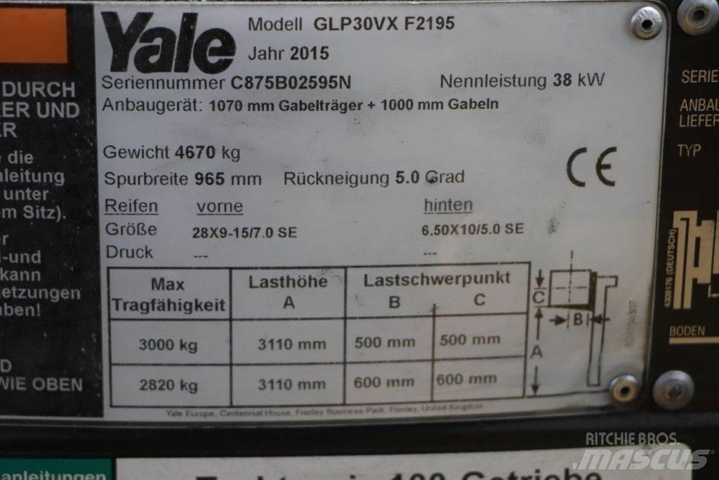 Yale GLP30VX شاحنات LPG
