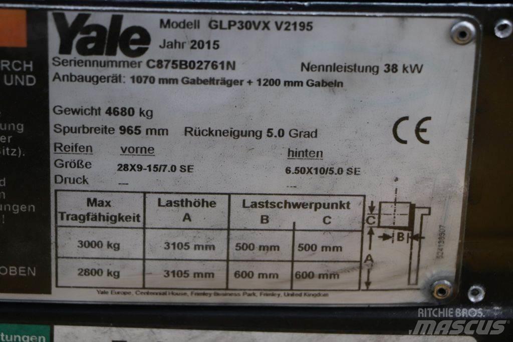 Yale GLP30VX شاحنات LPG