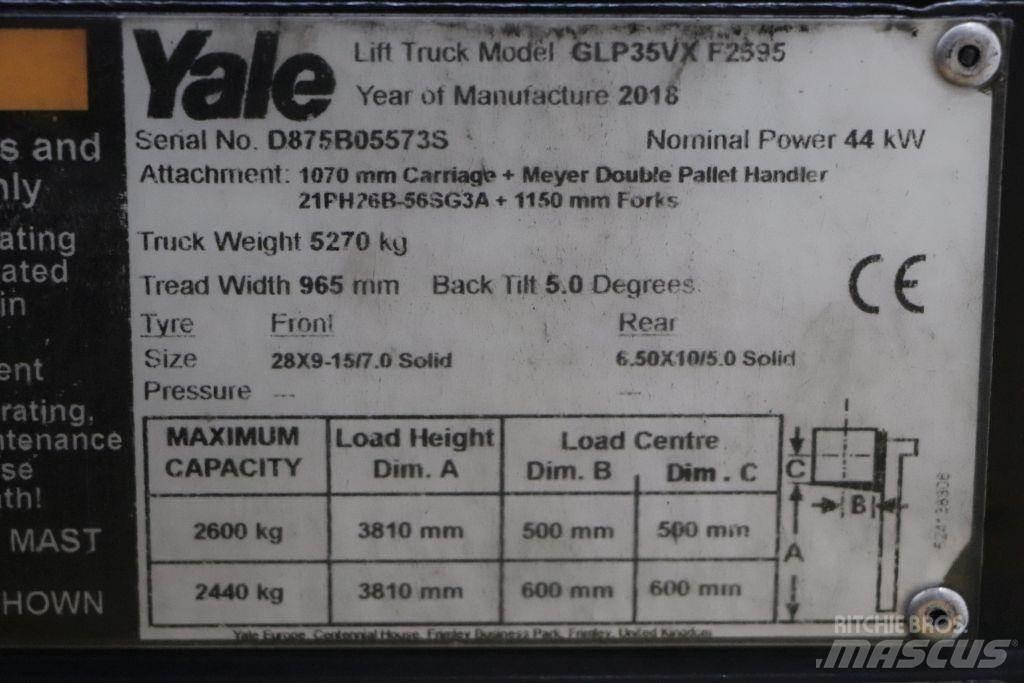 Yale GLP35VX شاحنات LPG