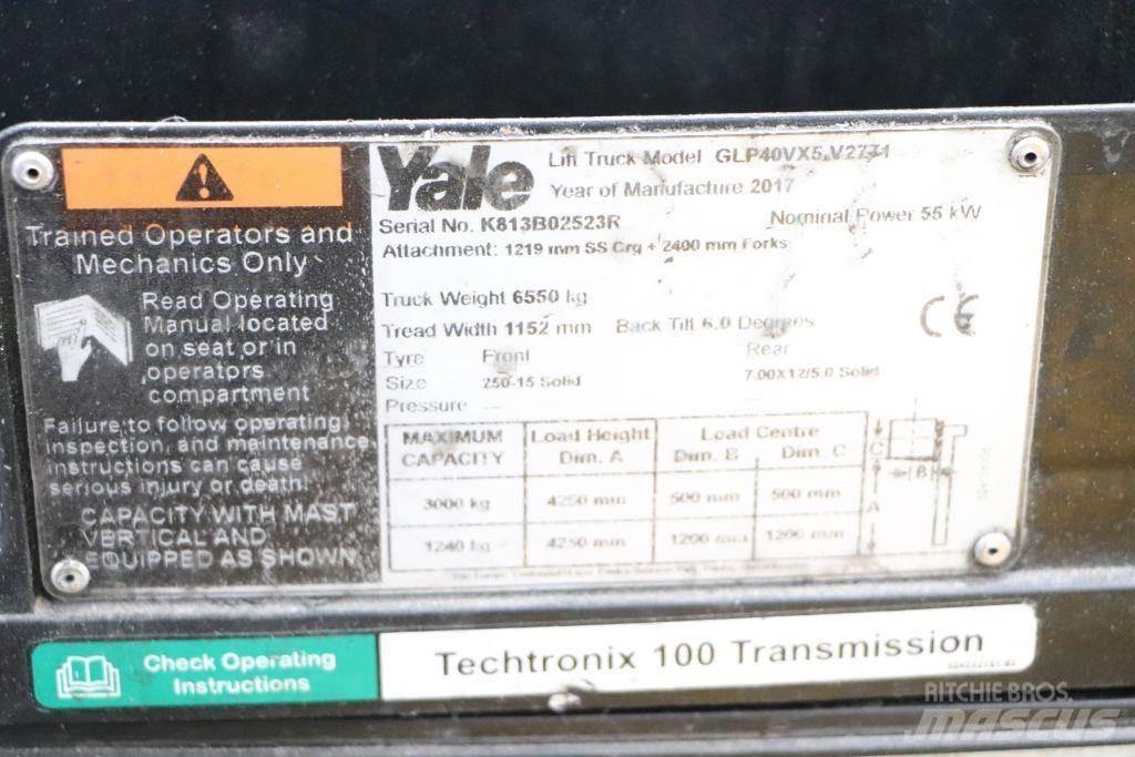 Yale GLP40VX5 شاحنات LPG