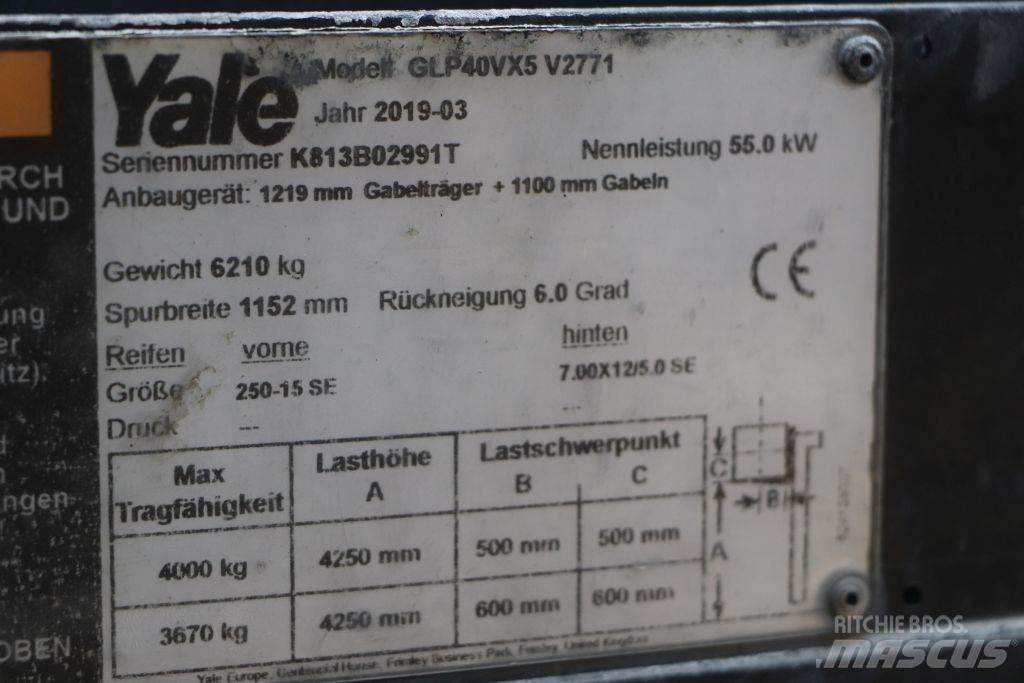Yale GLP40VX5 شاحنات LPG