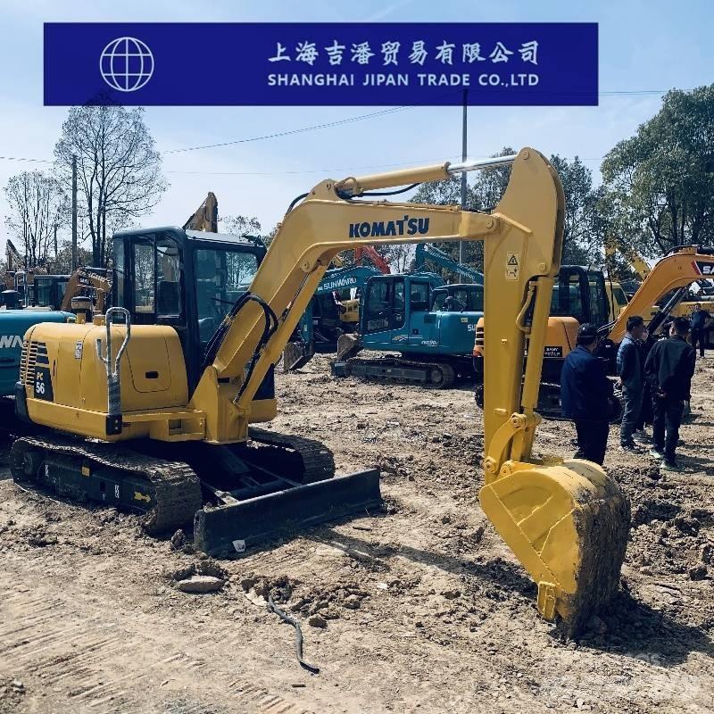 Komatsu PC 56 حفارات صغيرة أقل من 7 طن (حفارات صغيرة)