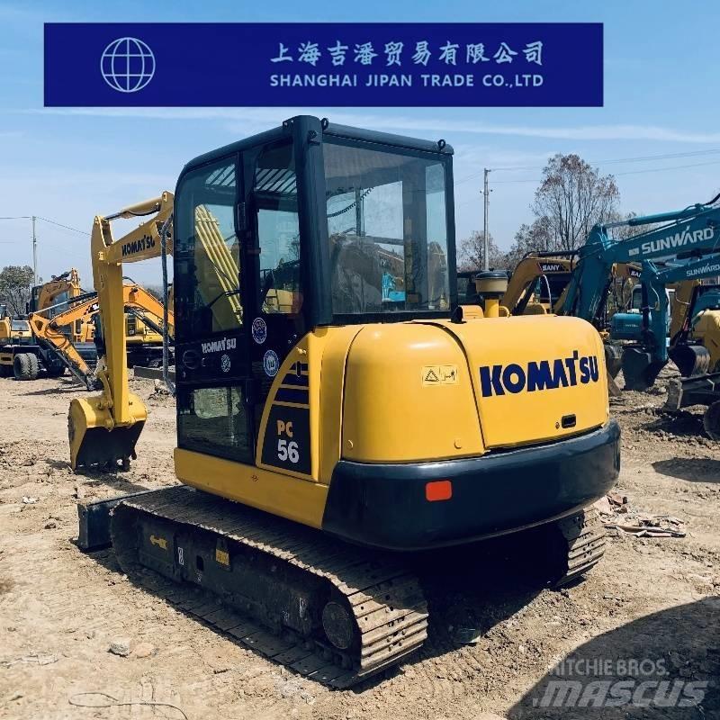 Komatsu PC 56 حفارات صغيرة أقل من 7 طن (حفارات صغيرة)