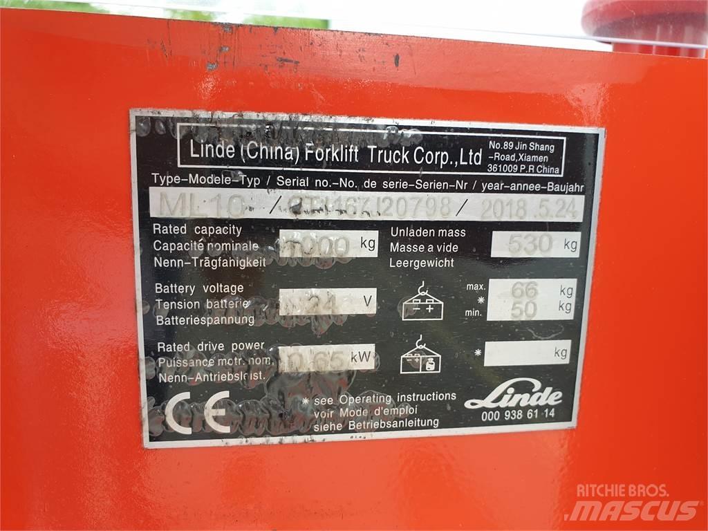 Linde #N/A معدات التكديس الجوالة