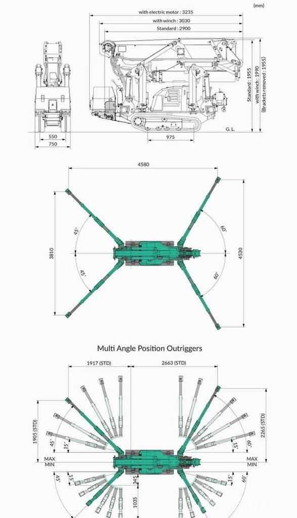 Maeda MK1033 رافعات صغيرة